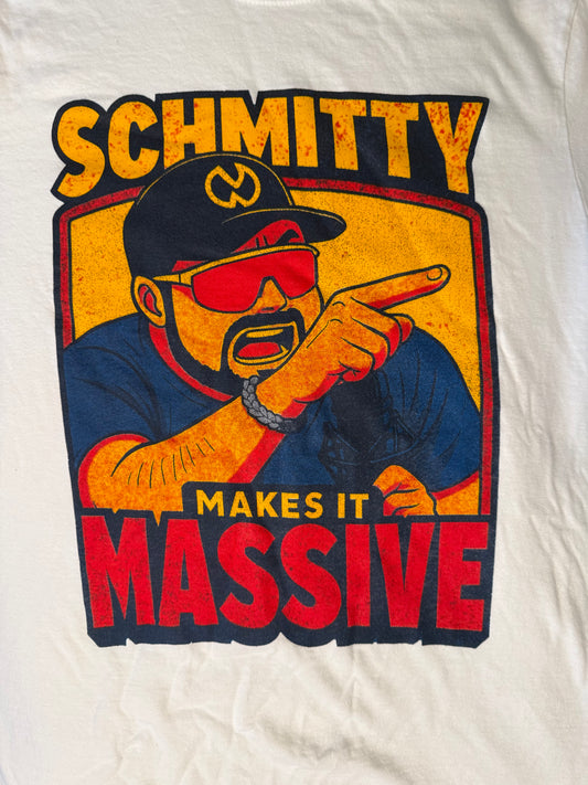 Schmitty Makes it Massive